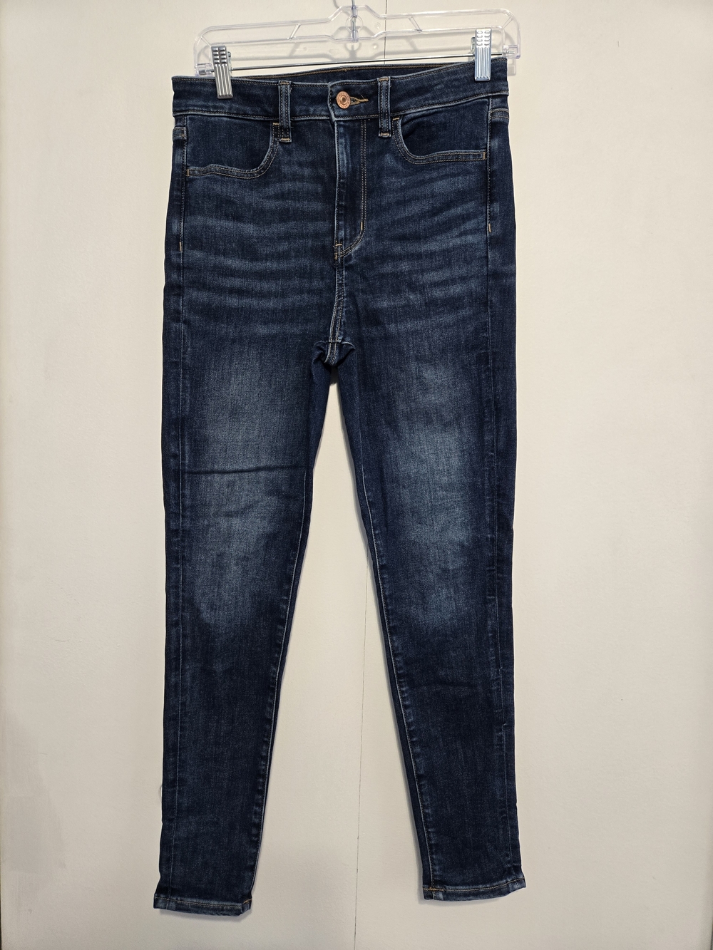 American Eagle Outfitters Dark Wash Skinny Jeans Women's Size 4 Short